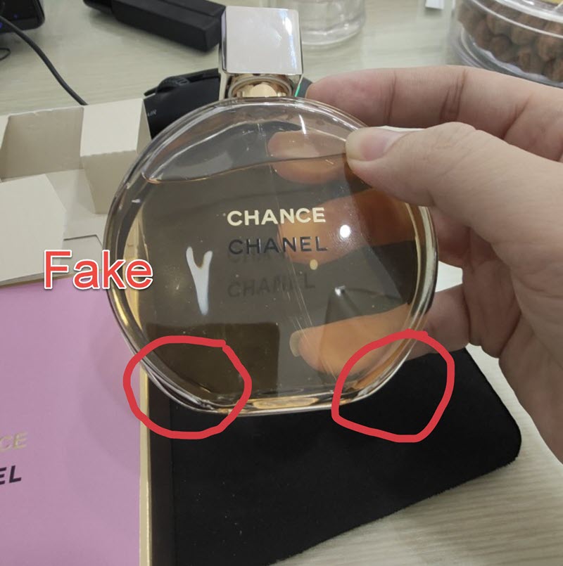 Phân biệt nước hoa chanel chance fake,real, thật giả