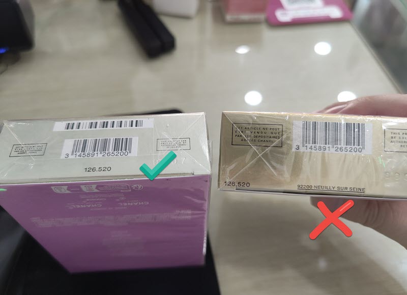 Phân biệt nước hoa chanel chance fake,real, thật giả